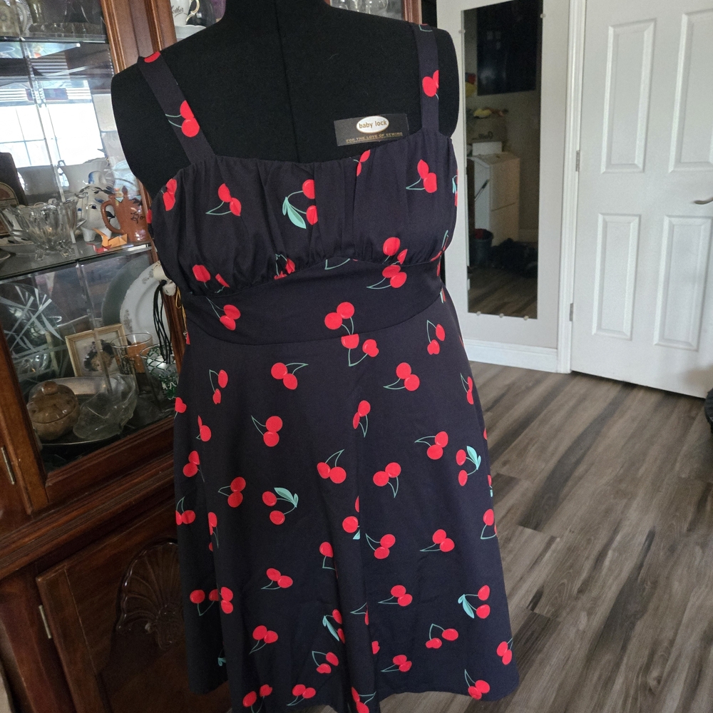 Cherry Print Dress